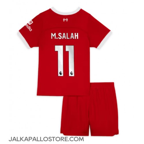 Liverpool Mohamed Salah #11 Kotipaita Lapsille 2023-24 Lyhythihainen (+ shortsit)